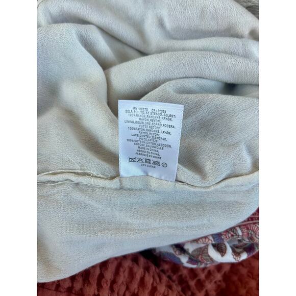 Anthropologie | Maeve | Laced Eleanor Sleeveless Blouse | Sz Small - Picture 7 of 7